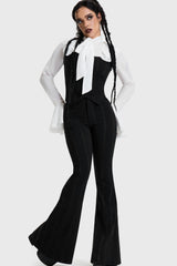 BONE STRIPE FLARES