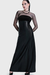 CRUCIFIX MAXI SKIRT