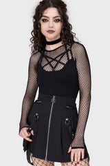 Hellrazor Fishnet Top B