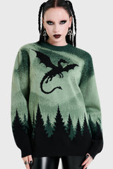 Stellar Night Knitted Sweater