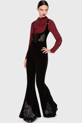 A Devil's Rose Flares Black