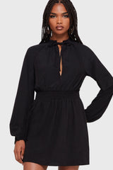 Autumna Mini Dress Black