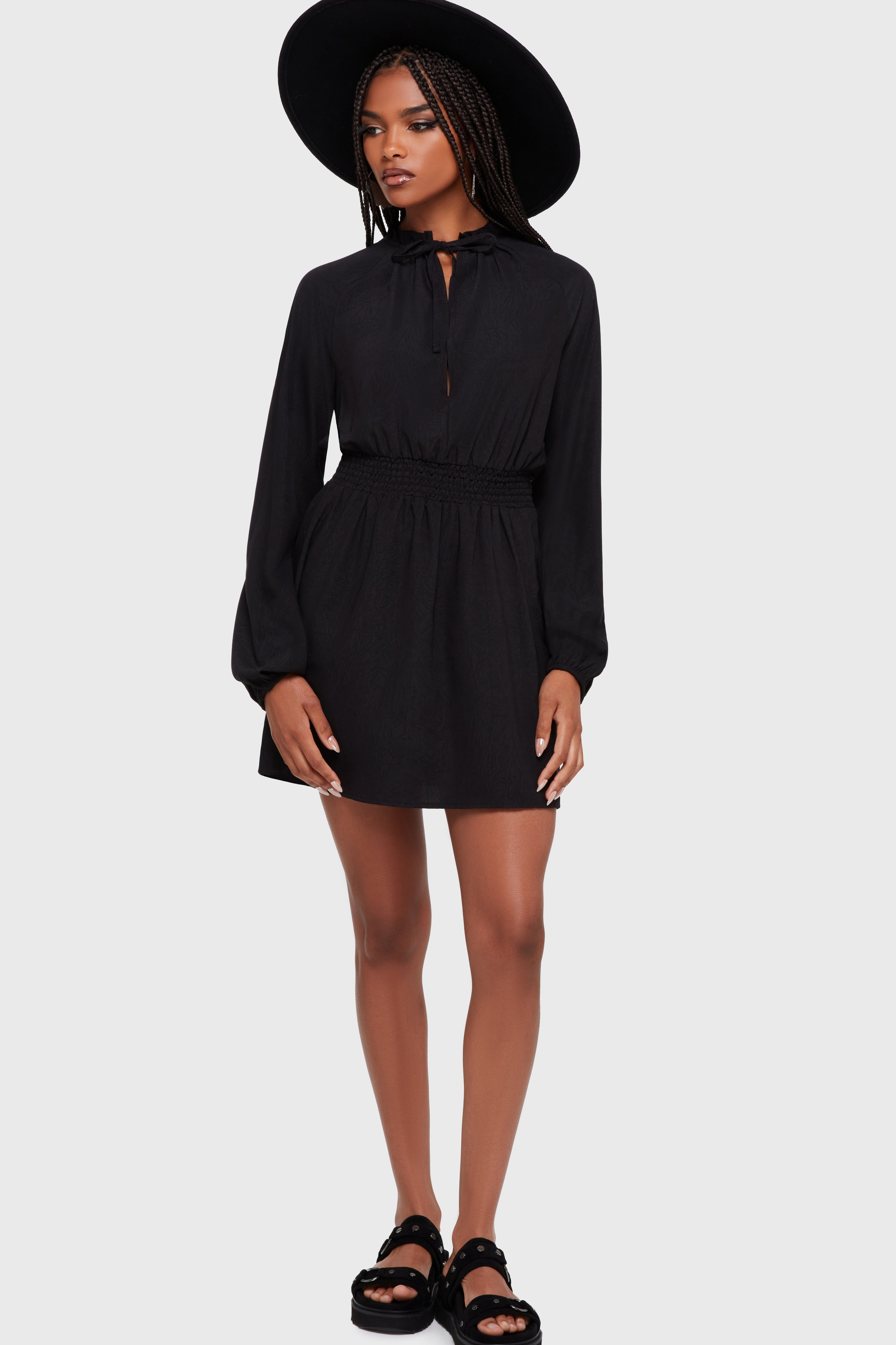 Autumna Mini Dress Black
