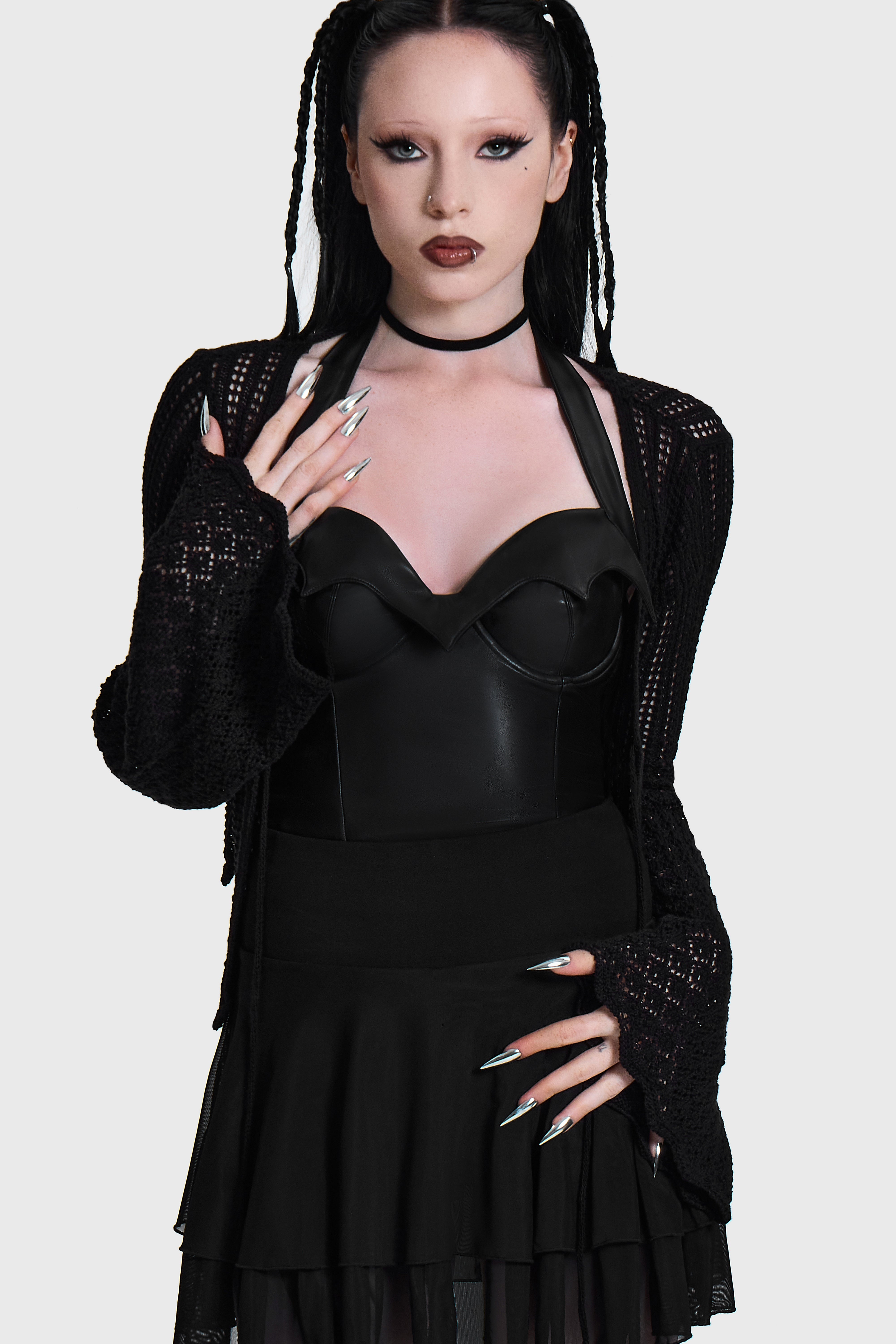 Cassiopeia O'Clock Delicate Knit Cardigan