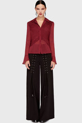 Evermore Eclipse Shirt Burgundy