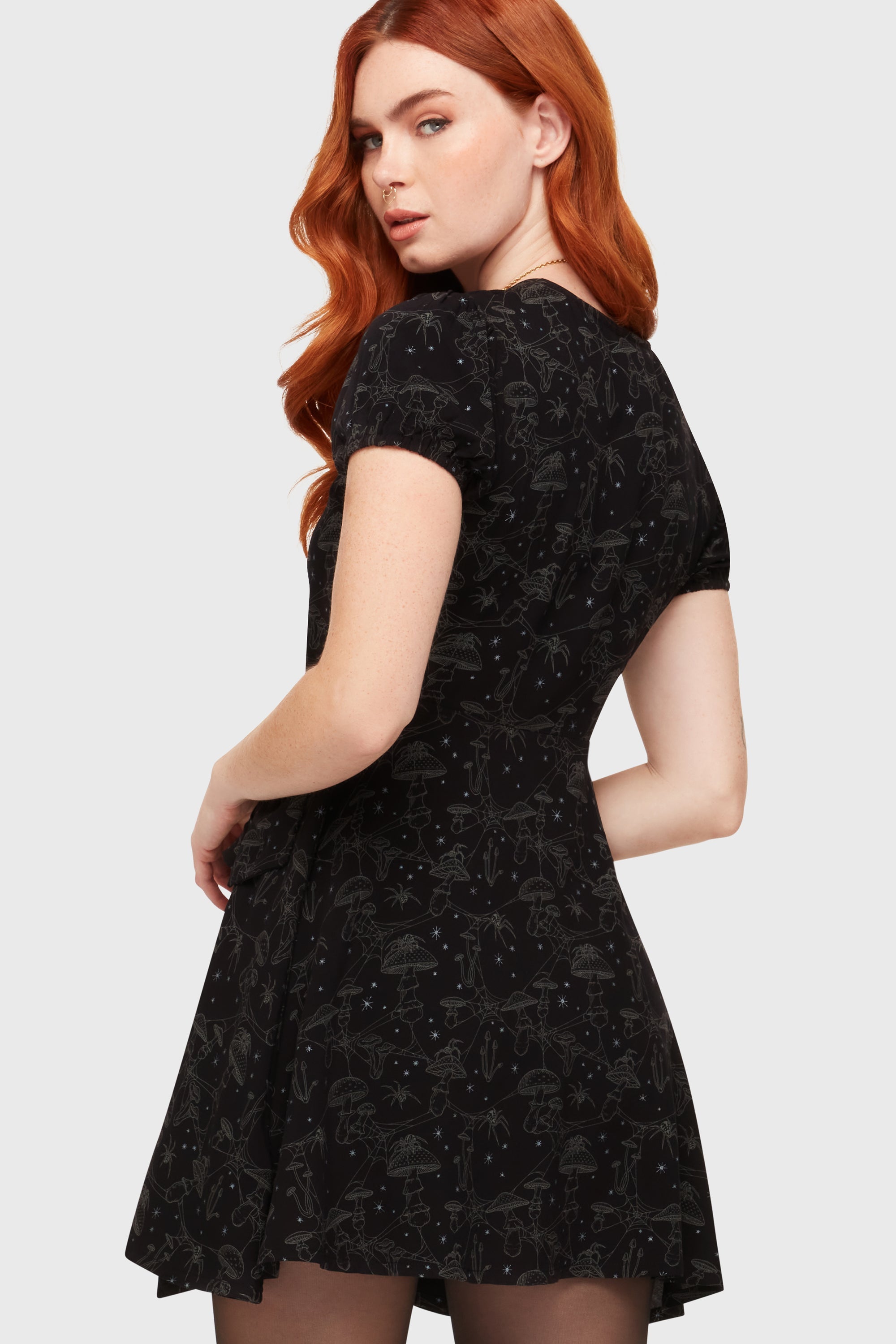 Garden Of Venom Mini Dress