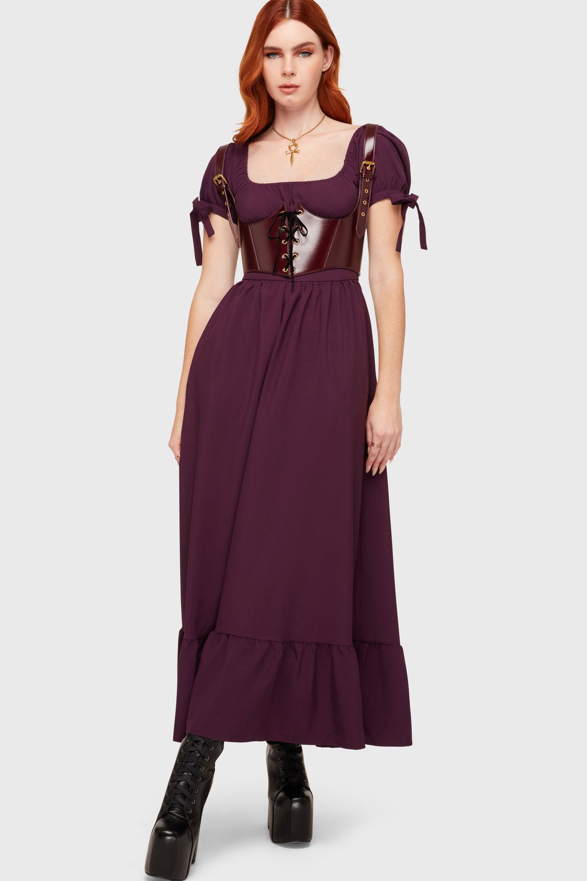 Grim Gretchen Dress Purple