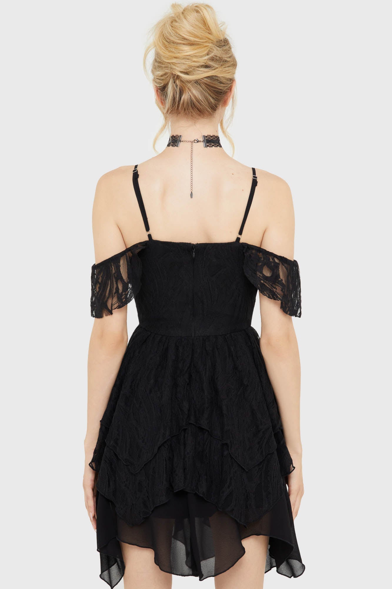 Haunted Union Dress BLACK