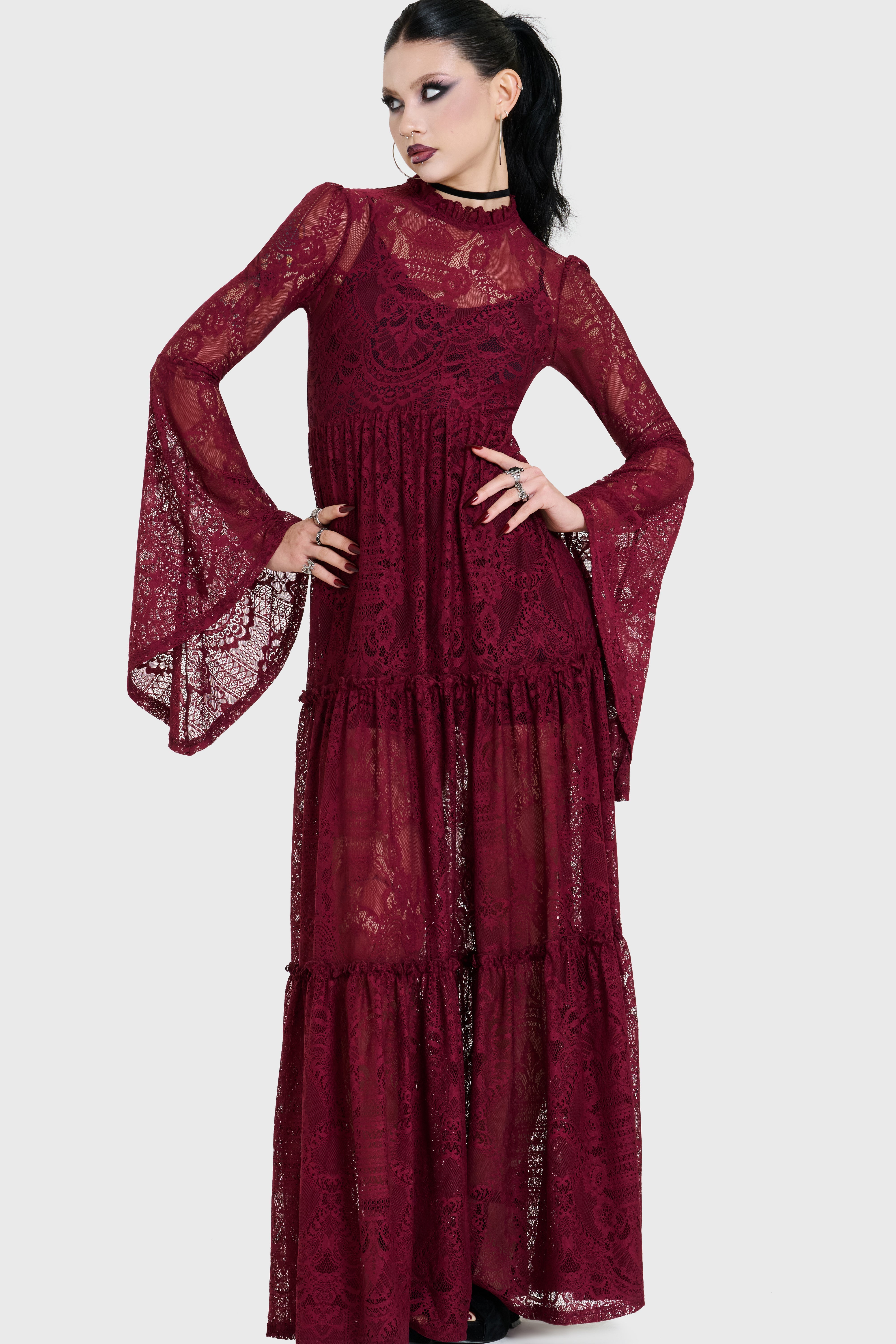 Hecate Lace Maxi Dress
