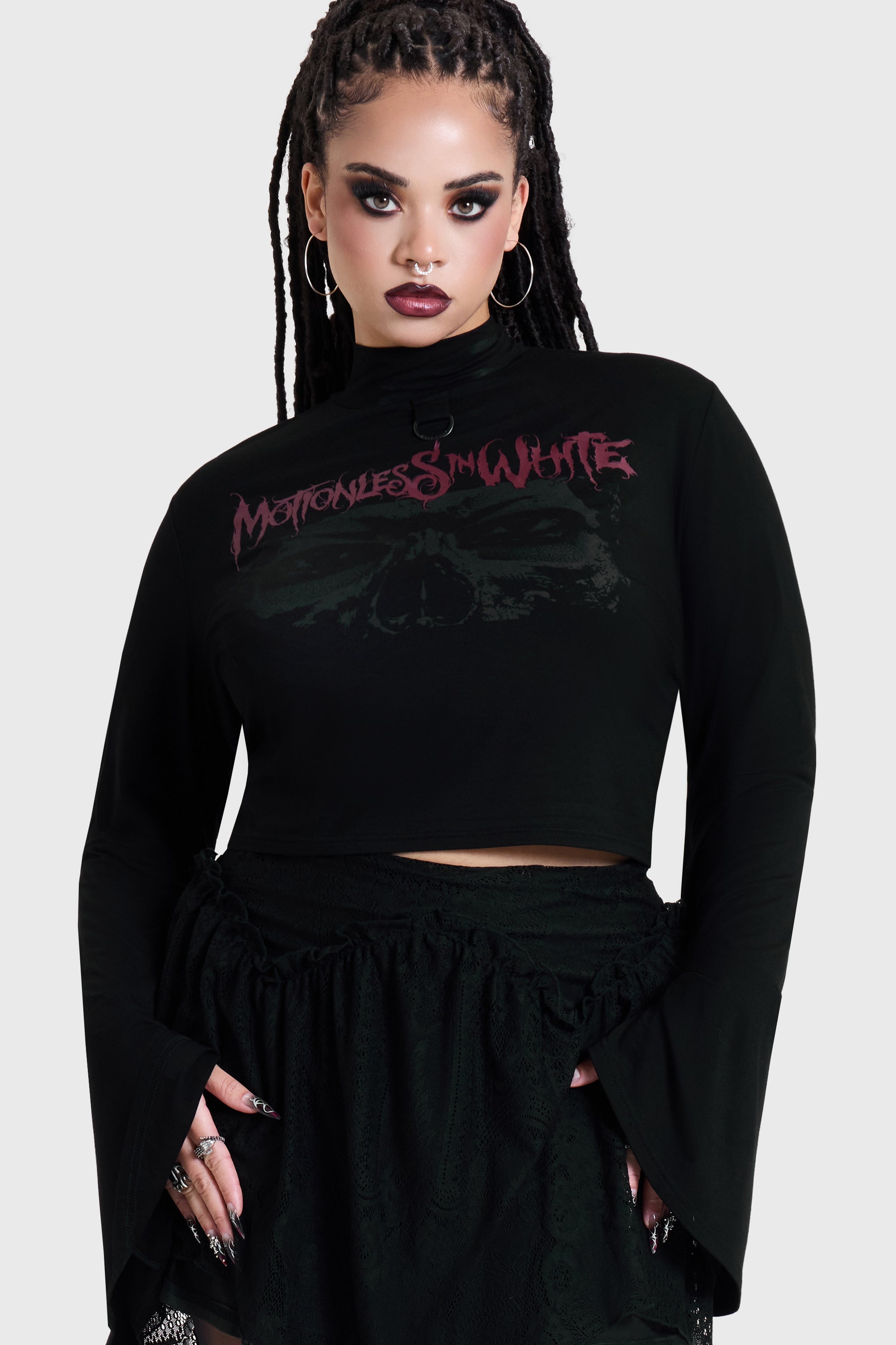 NOT AFRAID LONG SLEEVE TOP