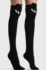 Keiko Kitty Knee High Socks