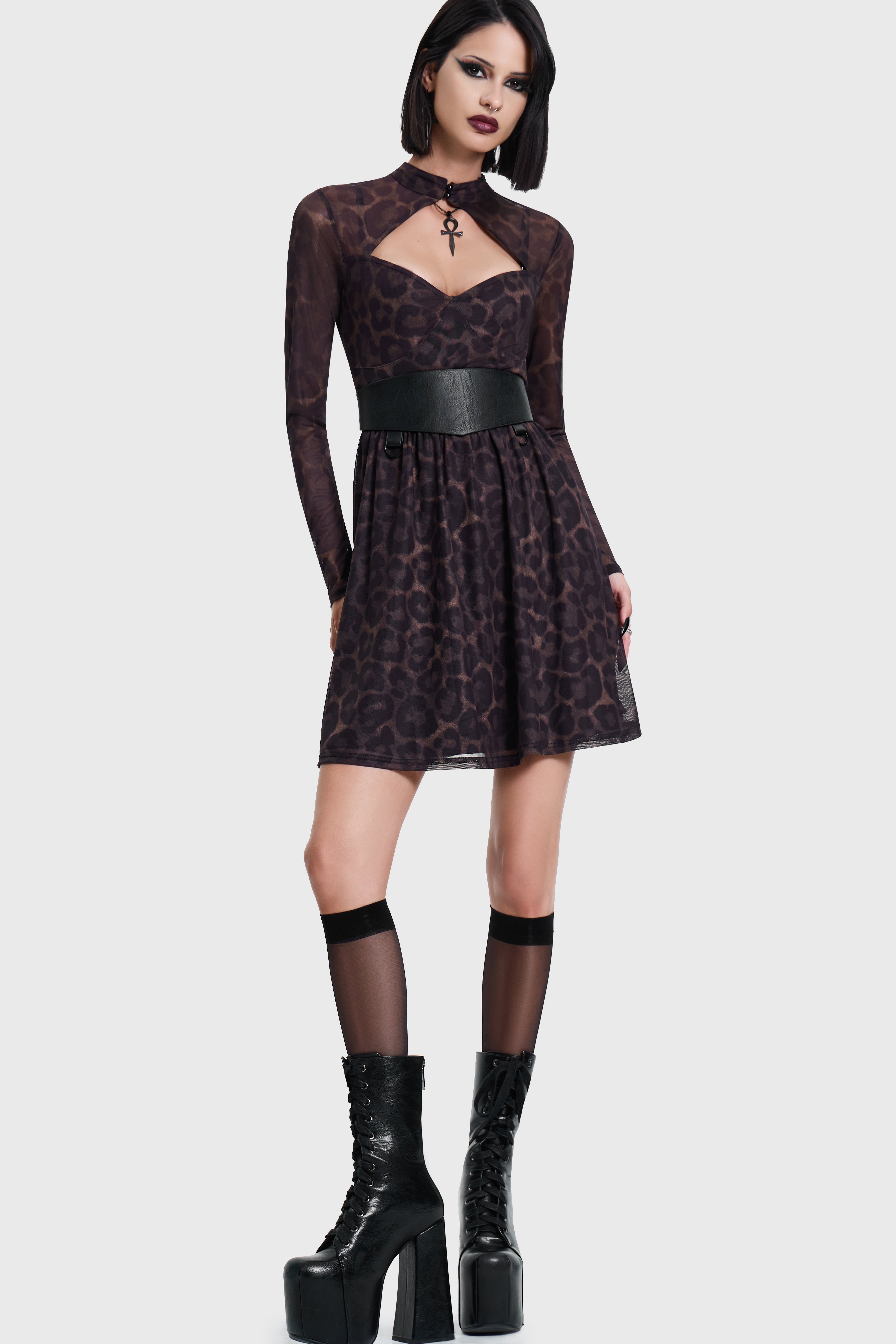 Leopard Mini Dress