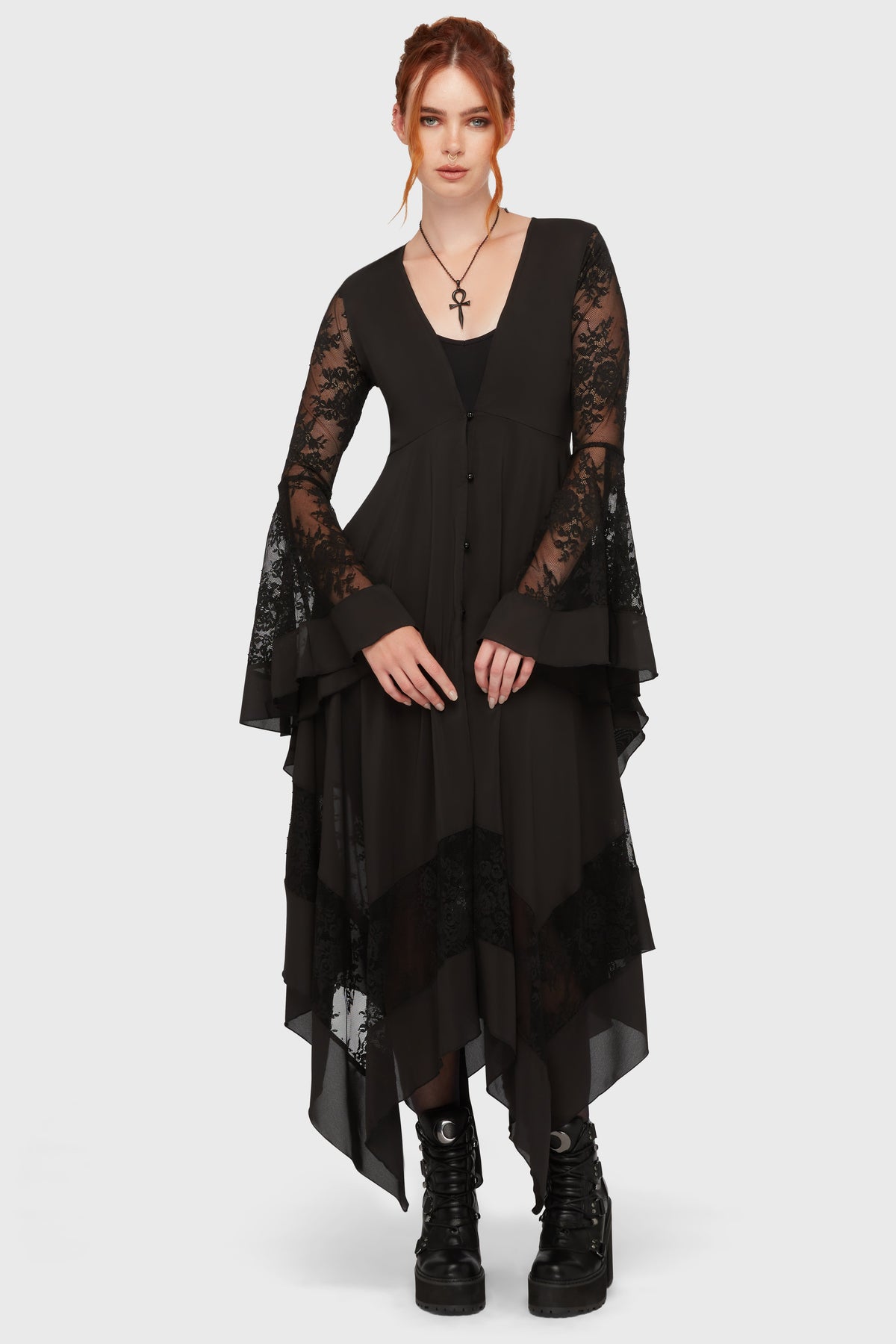 Misty Night Maxi Dress