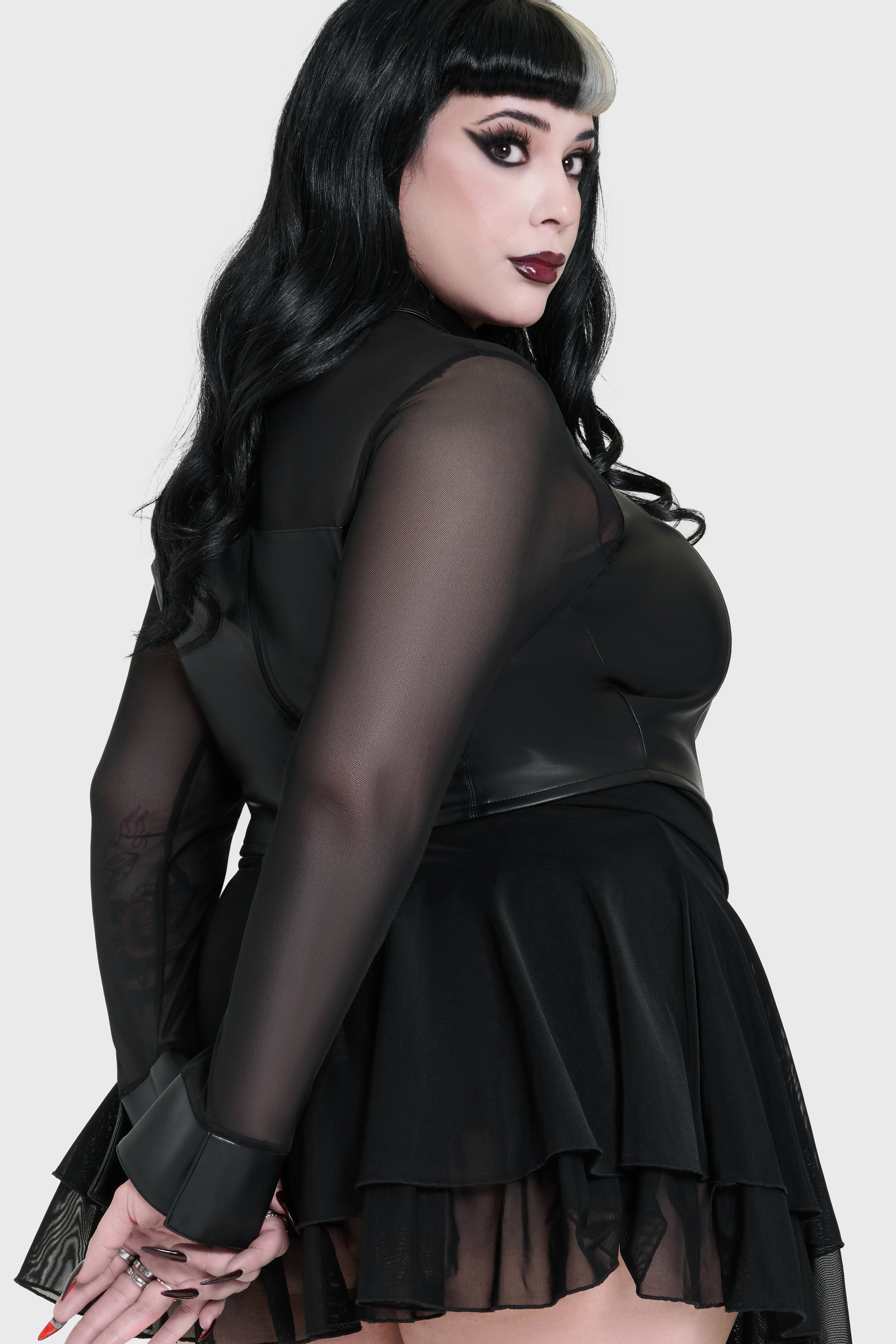 Nova Collared Corset Top