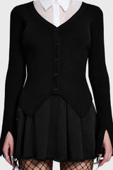 Skultra V-Neck Cardigan