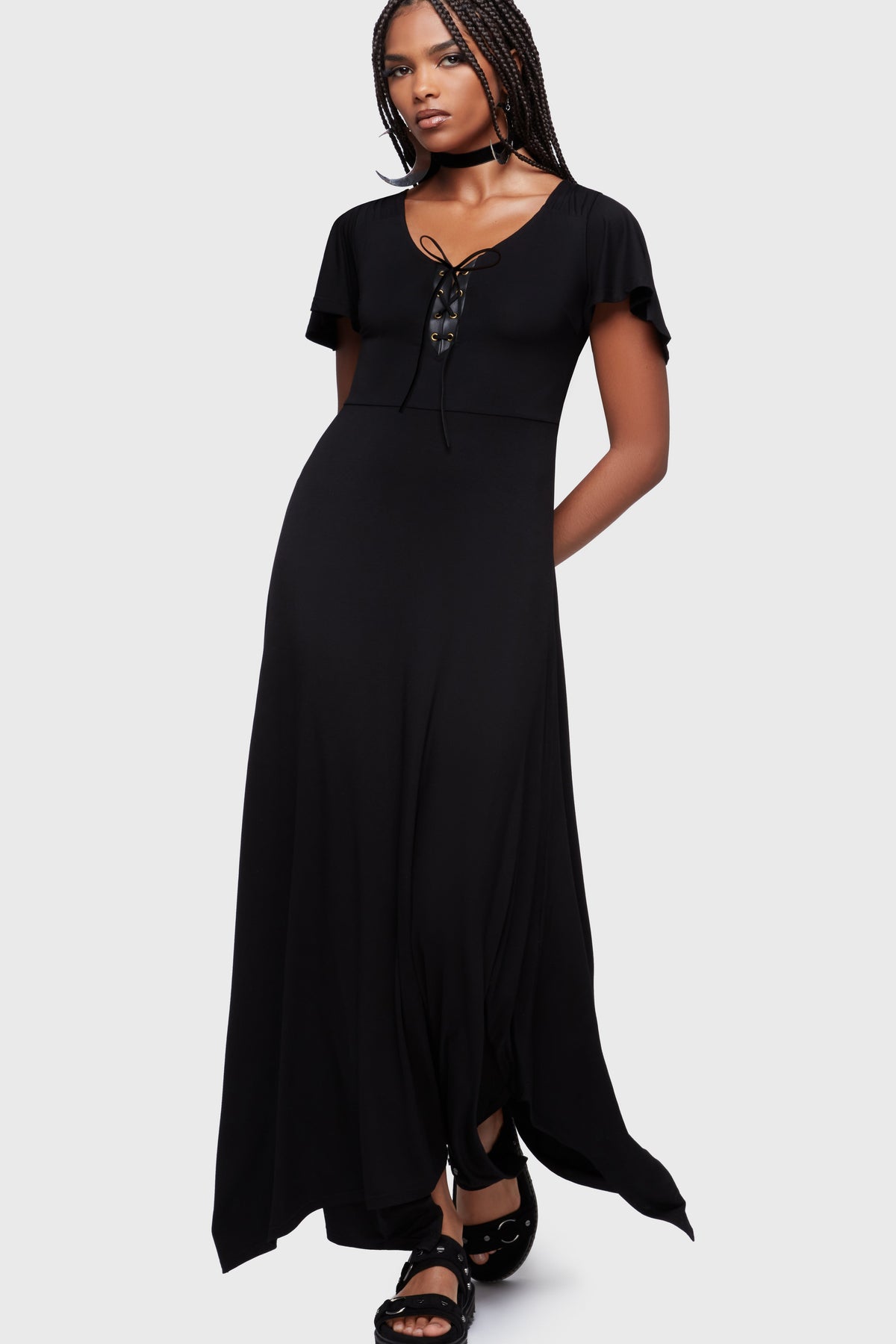 Umbral Dress Black