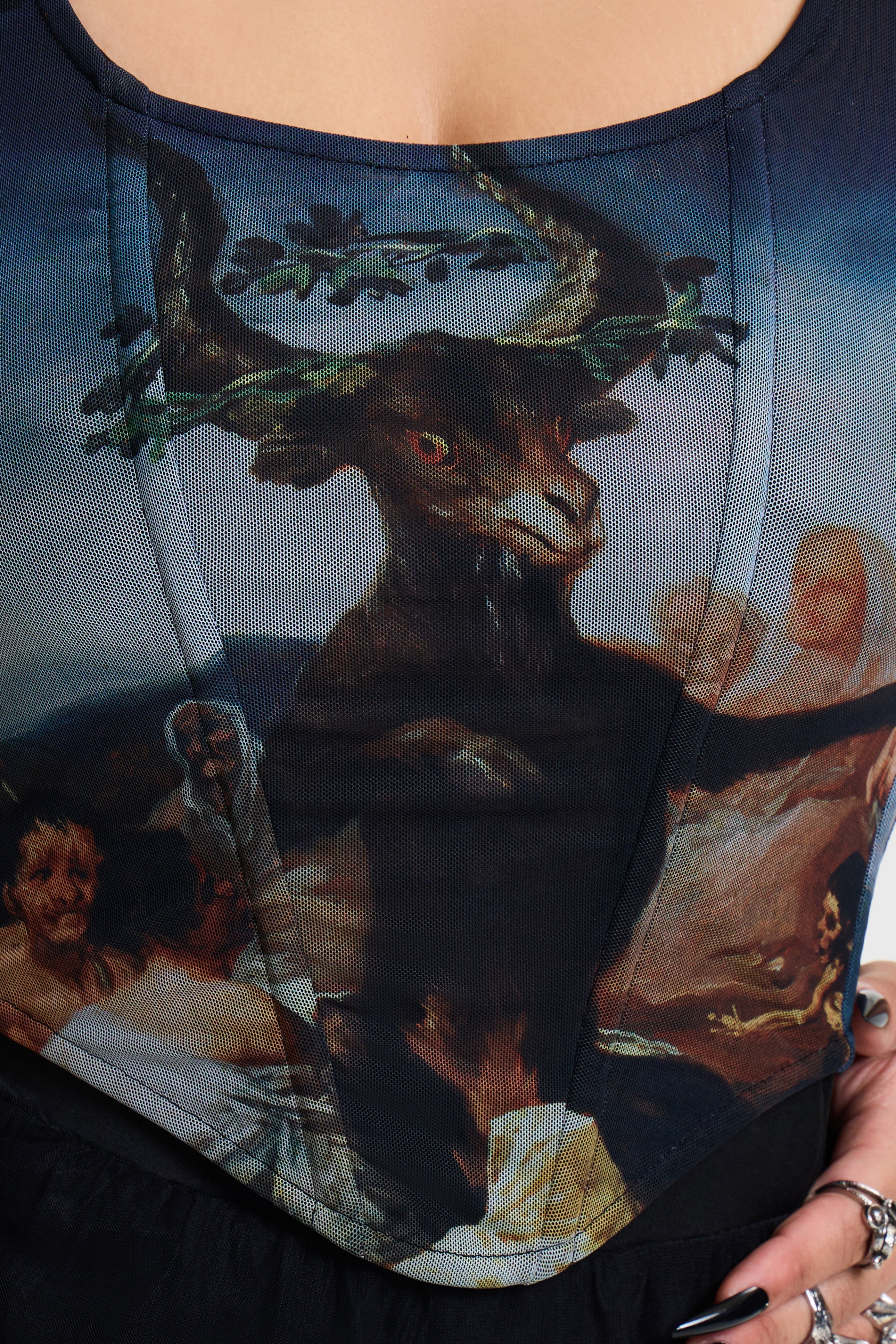 Witches' Sabbath Corset Top
